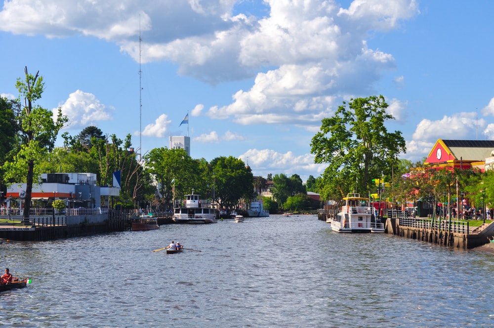 Tigre River in Buenos Aires Tigre River in Buenos Aires